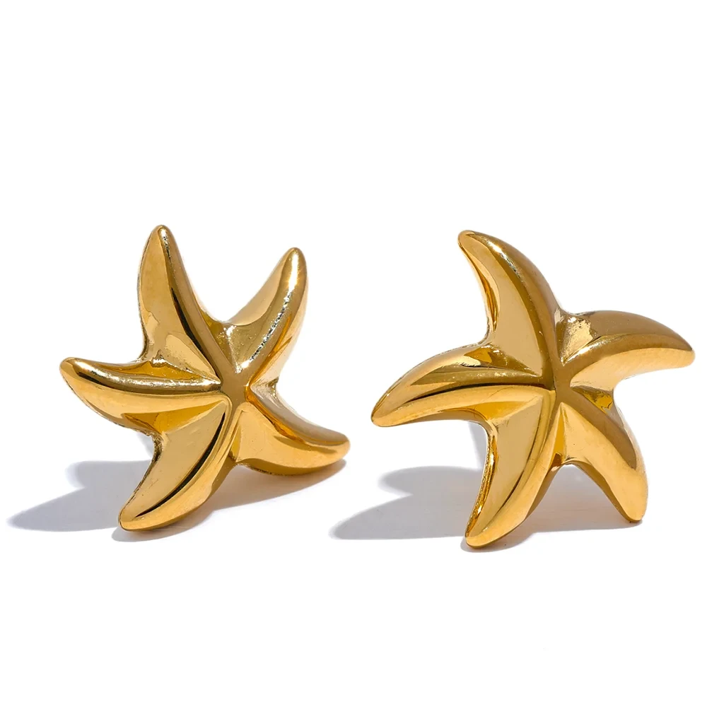 Pendientes pequeña Estrella de Mar DELUXE