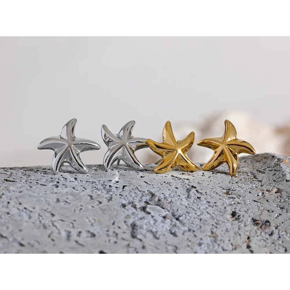 Pendientes pequeña Estrella de Mar DELUXE